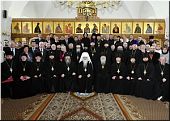 Митрополит Минский и Слуцкий Филарет возглавил торжественный акт Минских духовных школ